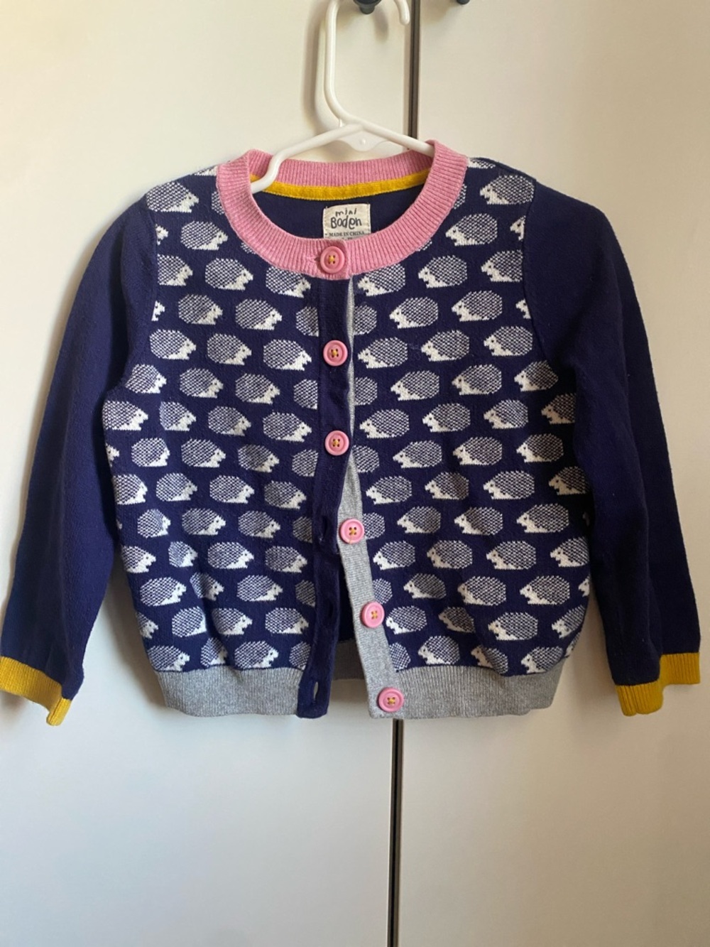 Mini Boden Cotton Cardigan